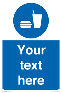 Custom mandatory eat and drink